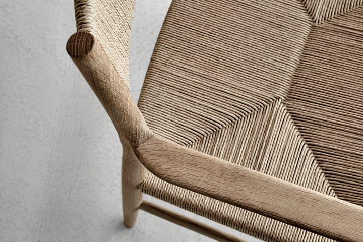 Fauteuil Arv siège tissé, Cordon de papier de chêne huilé Brdr. Krüger