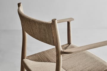 Fauteuil Arv siège tissé - Cordon de papier de chêne huilé - Brdr. Krüger