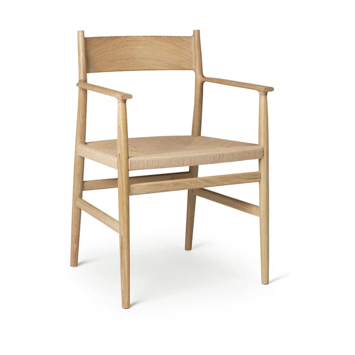 Fauteuil Arv siège tissé - Cordon en papier de chêne huilé - Brdr. Krüger