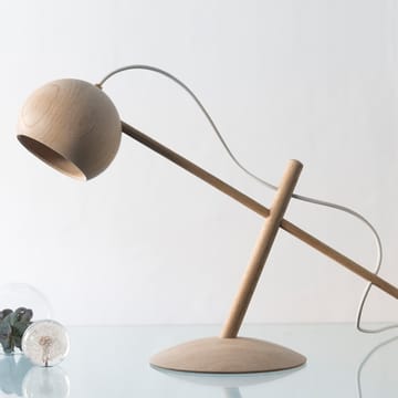 Lampe de table Lune - chêne huilé fumé - Brdr. Krüger