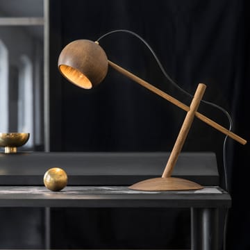 Lampe de table Lune - chêne huilé fumé - Brdr. Krüger