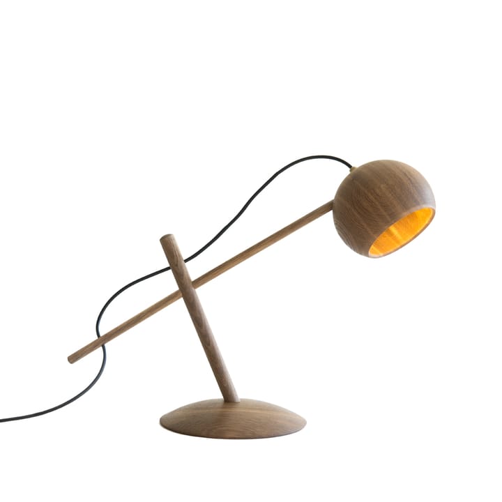 Lampe de table Lune - chêne huilé fumé - Brdr. Krüger