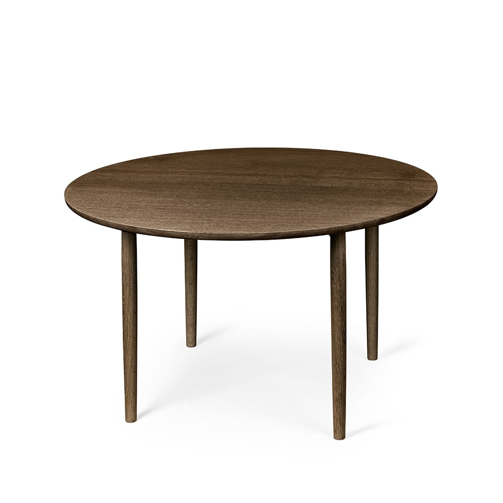 Brdr. Krüger Table à manger Arv o120 cm Chêne huilé fumé