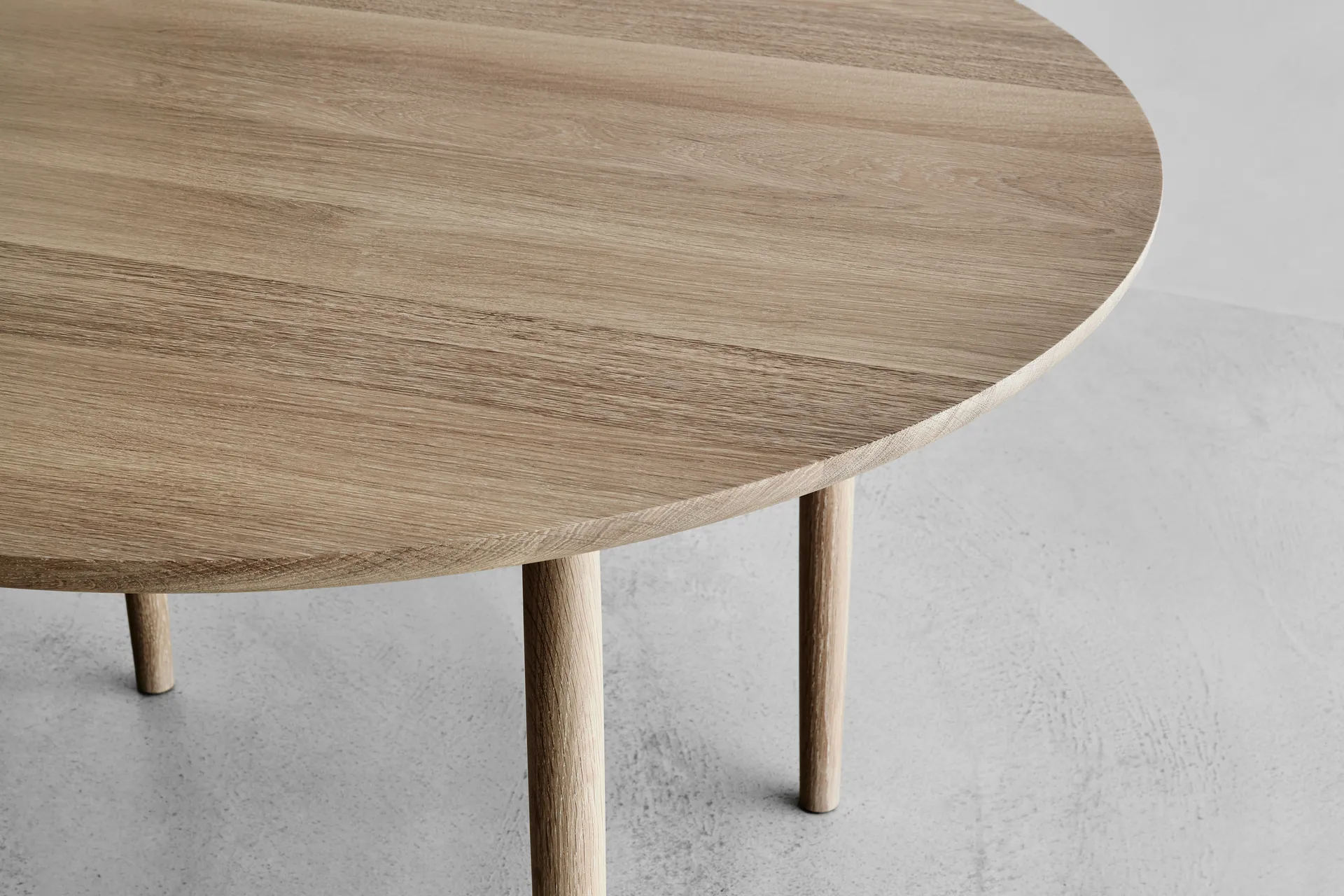 Table à manger Arv Ø120 cm, Chêne huilé Brdr. Krüger