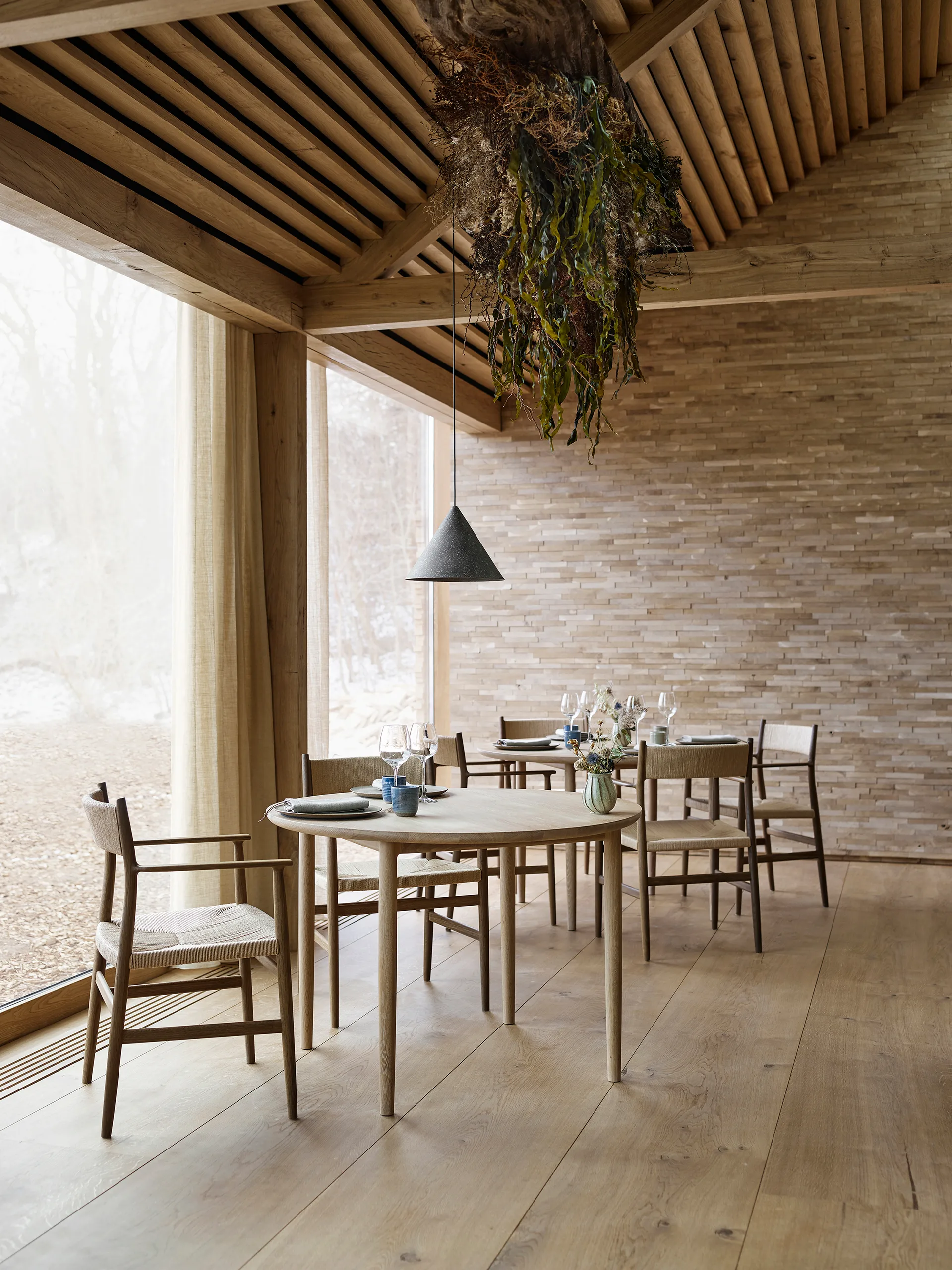 Table à manger Arv Ø120 cm, Chêne huilé Brdr. Krüger