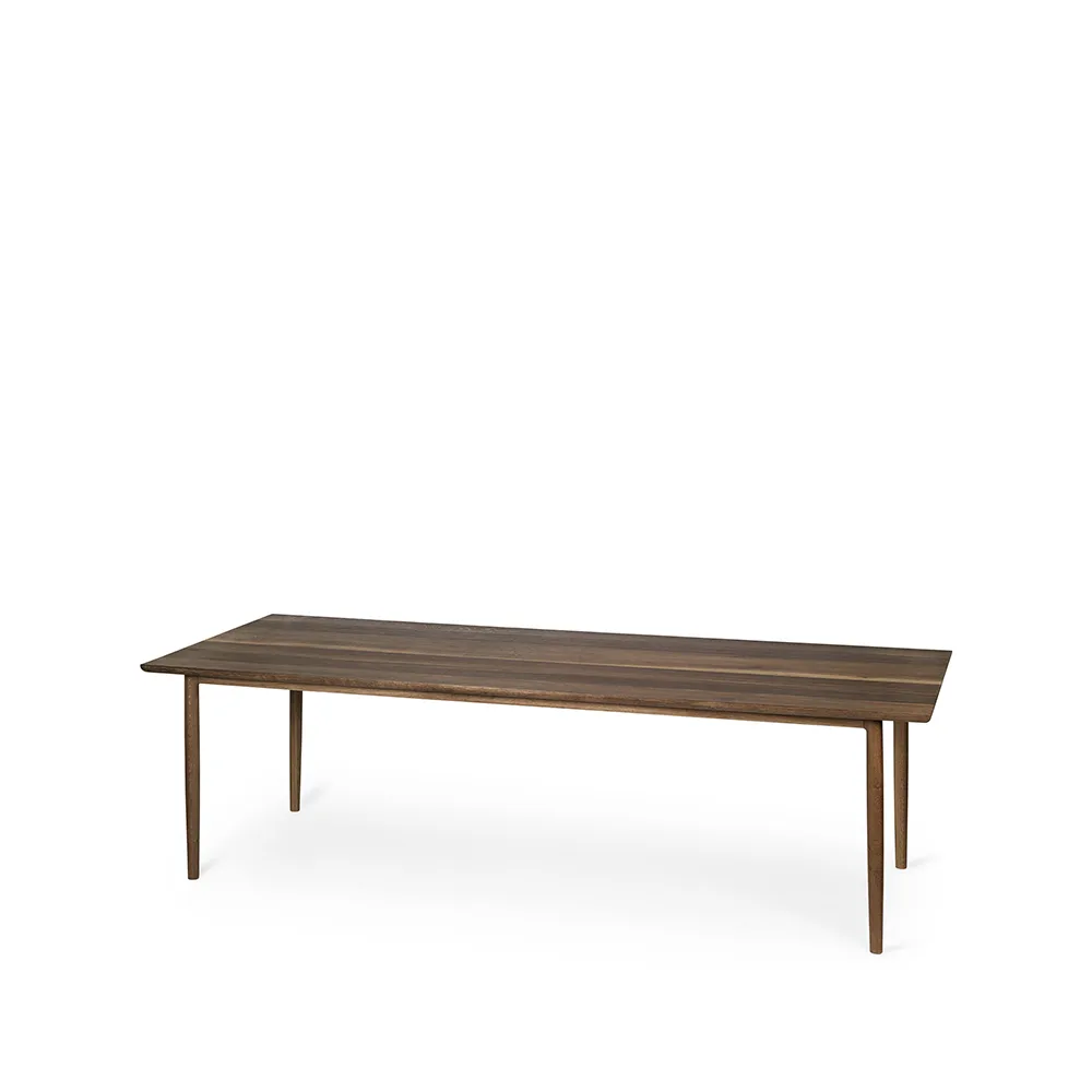 Table à manger Arv 90x240 cm, Chêne huilé fumé Brdr. Krüger