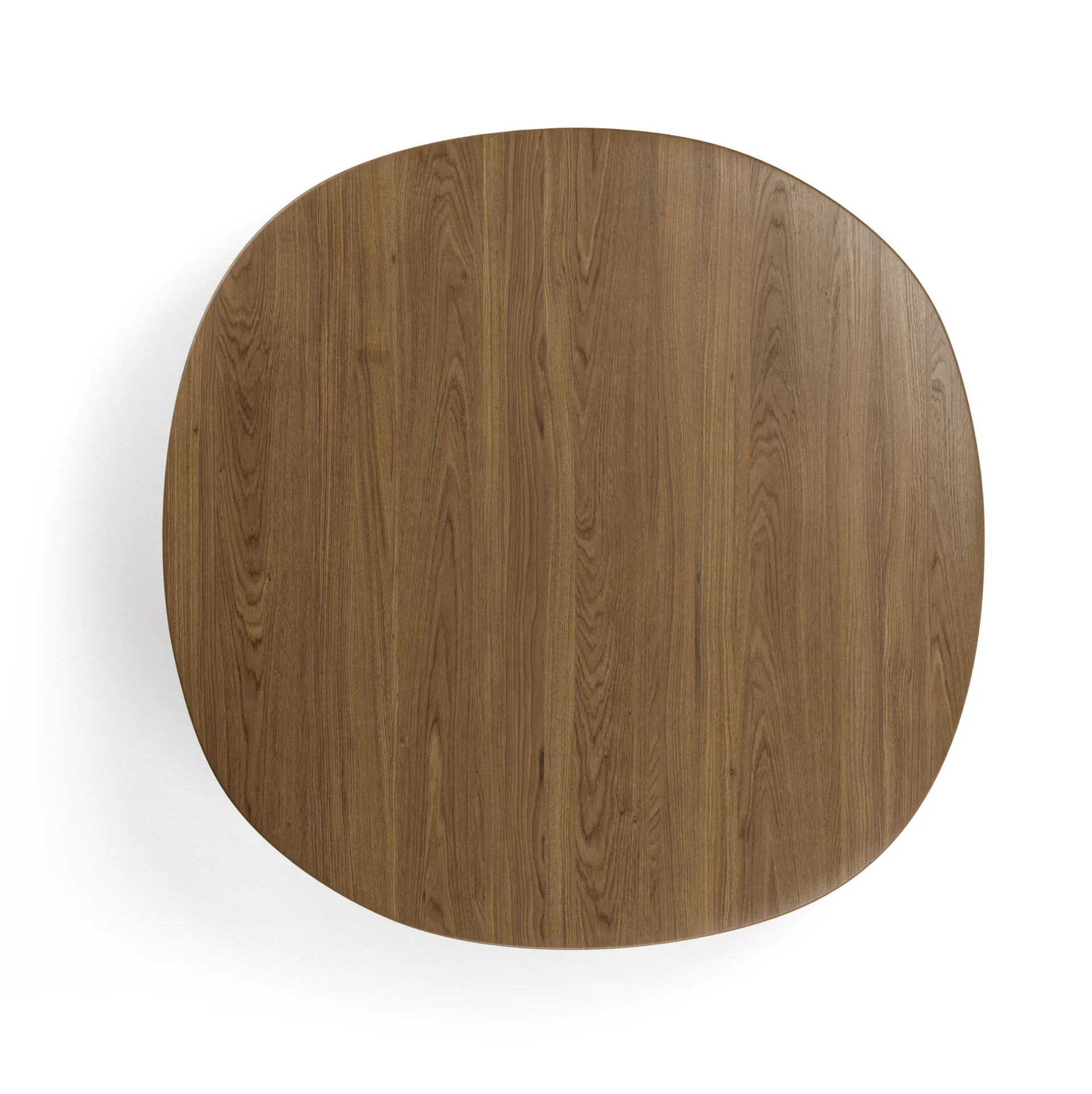 Table basse Jari Ø 118 cm, Chêne huilé fumé Brdr. Krüger