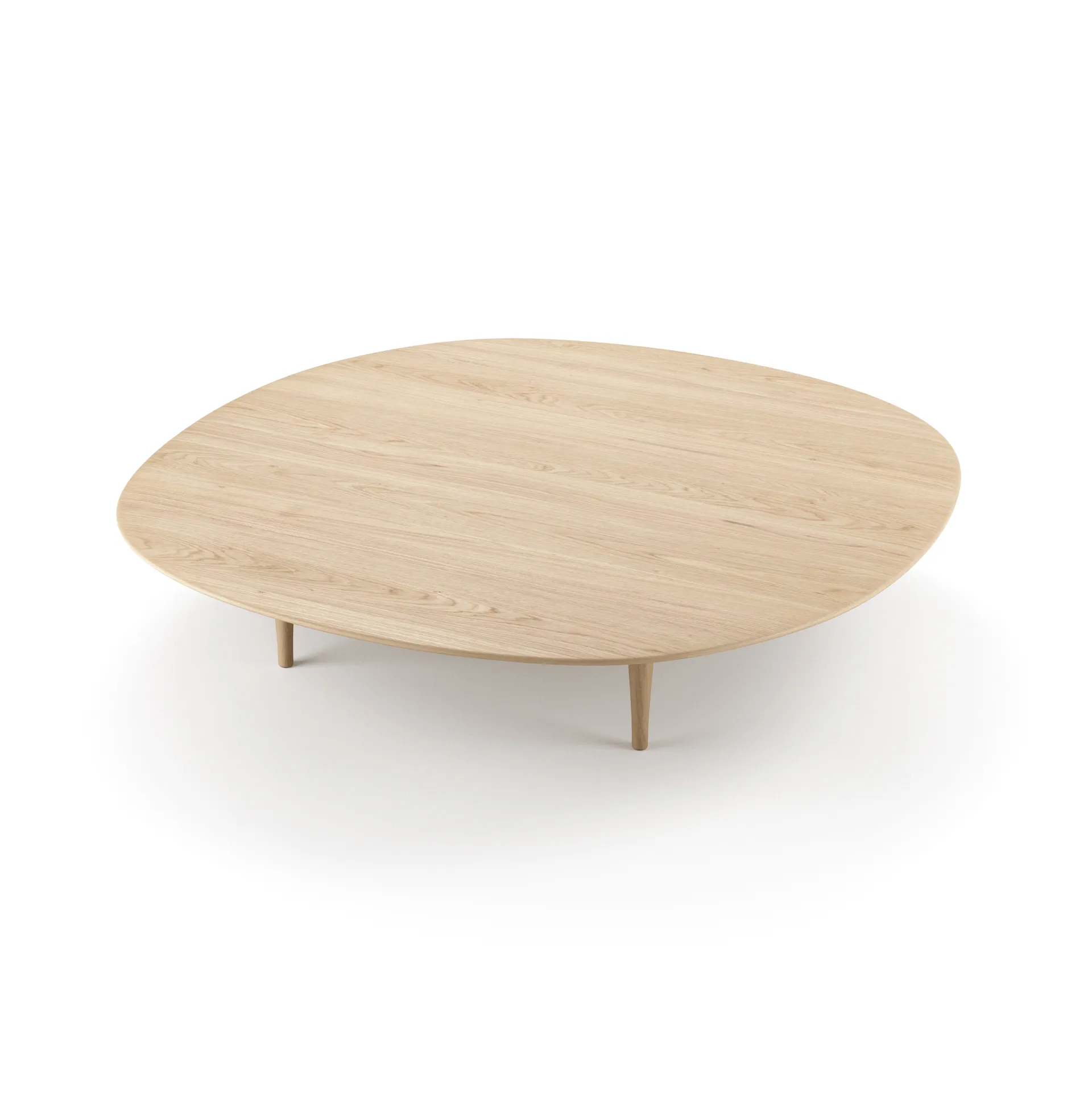 Table basse Jari Ø 118 cm, Chêne huilé Brdr. Krüger