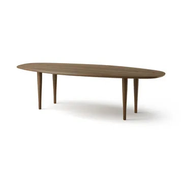 Table basse Jari 58x130 cm - Chêne huilé fumé - Brdr. Krüger