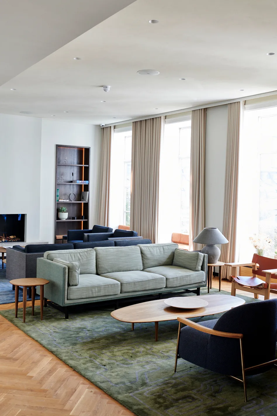 Table basse Jari 80x180 cm, Chêne fumé à l'huile Brdr. Krüger