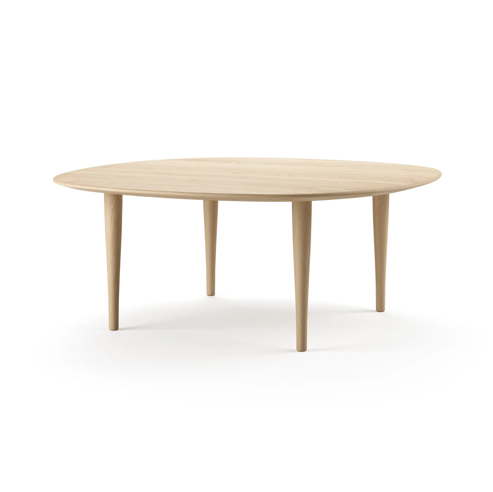 Table basse Jari Ø 85 cm, Chêne huilé Brdr. Krüger