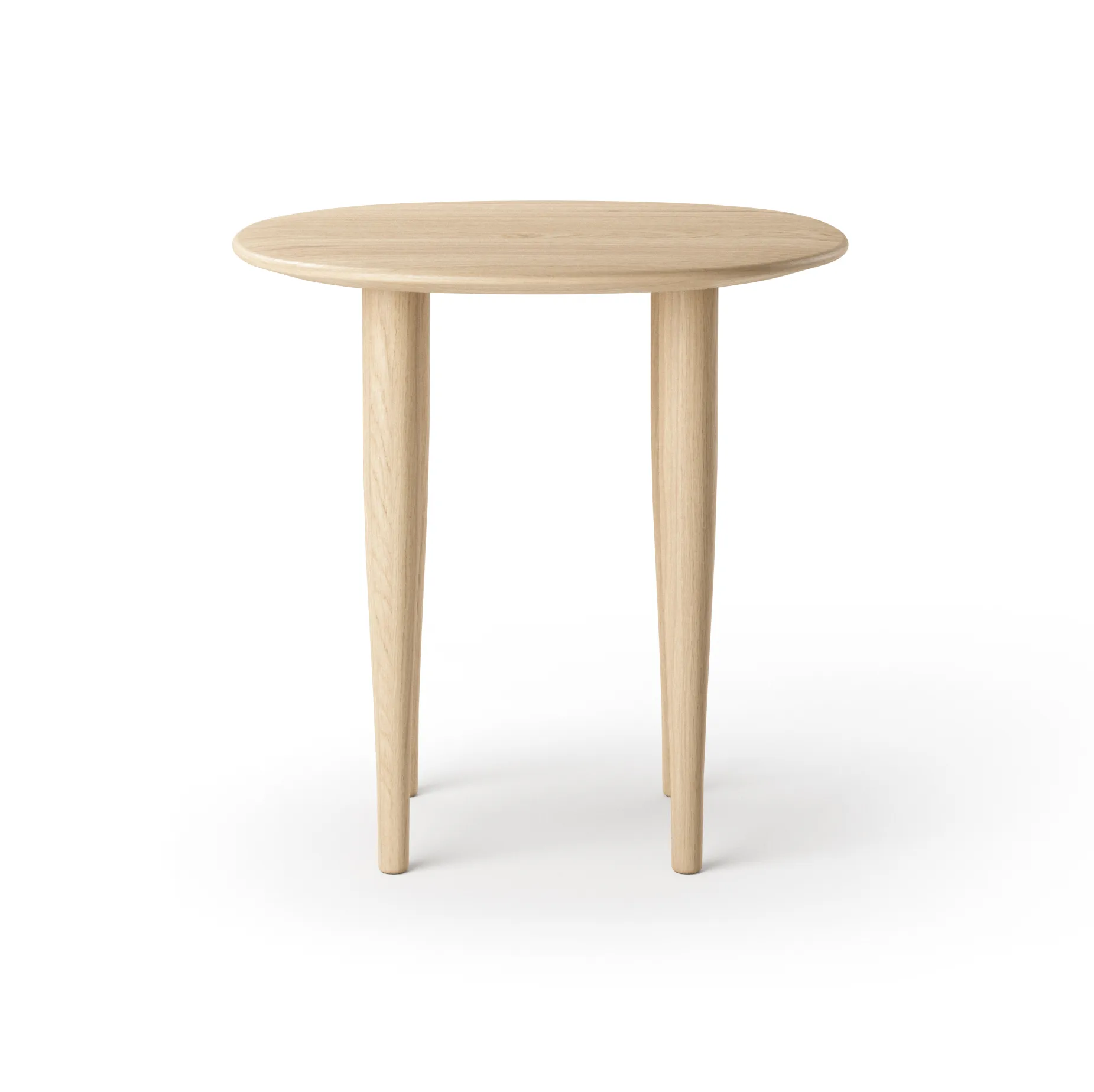 Table d'appoint Jari Ø 45 cm, Chêne huilé Brdr. Krüger