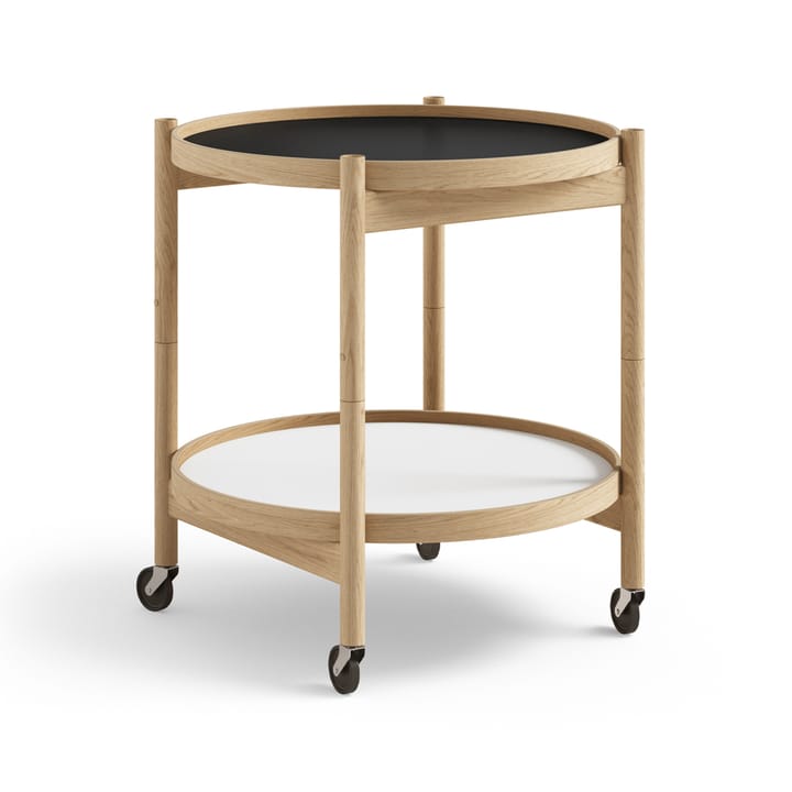 Table roulante Bølling Tray Table model 50 - base, structure en chêne huilé - Brdr. Krüger