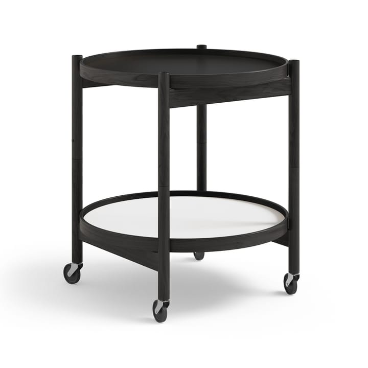 Table roulante Bølling Tray Table model 50 - base, structure en chêne laqué noir - Brdr. Krüger