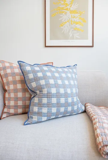 Coussin Pomme - Blue, 50x50 cm - Brita Sweden