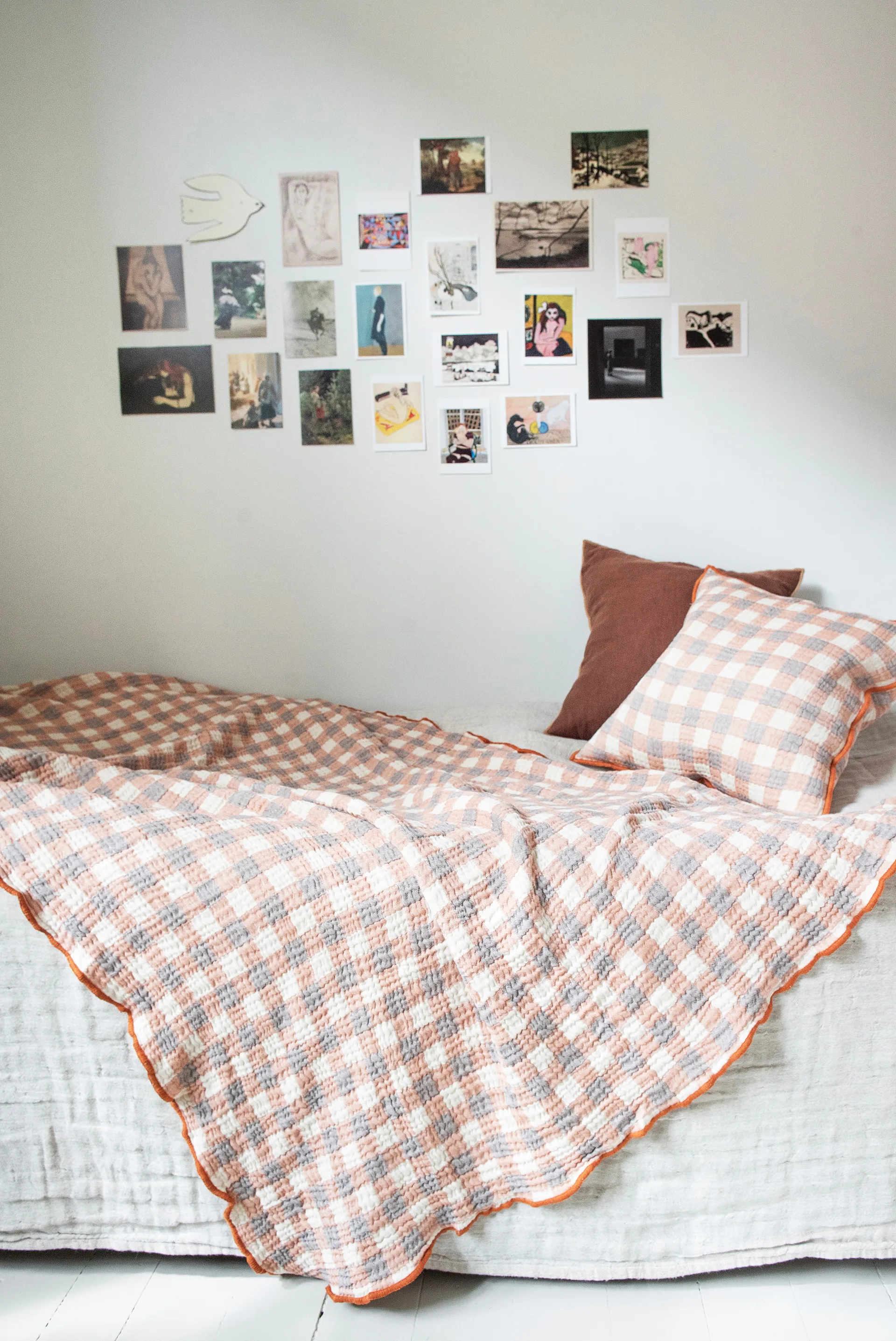 Coussin Pomme, Orange, 50x50 cm Brita Sweden