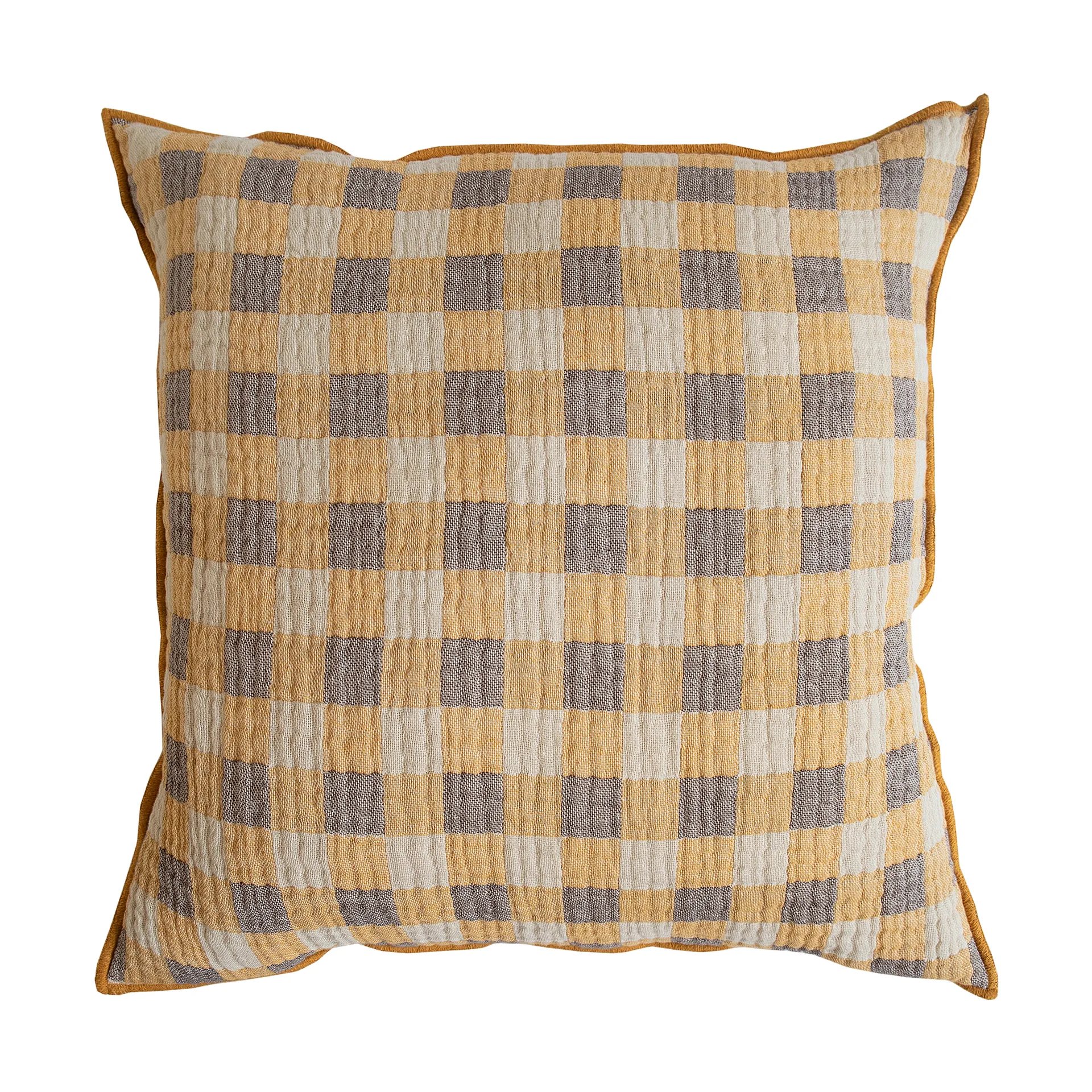 Coussin Pomme, Yellow, 50x50 cm Brita Sweden
