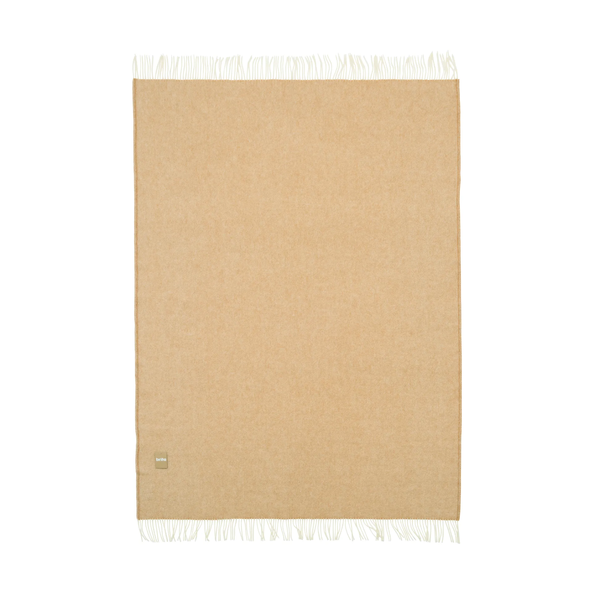 Couverture en laine Mono 170x130 cm, Sand Brita Sweden