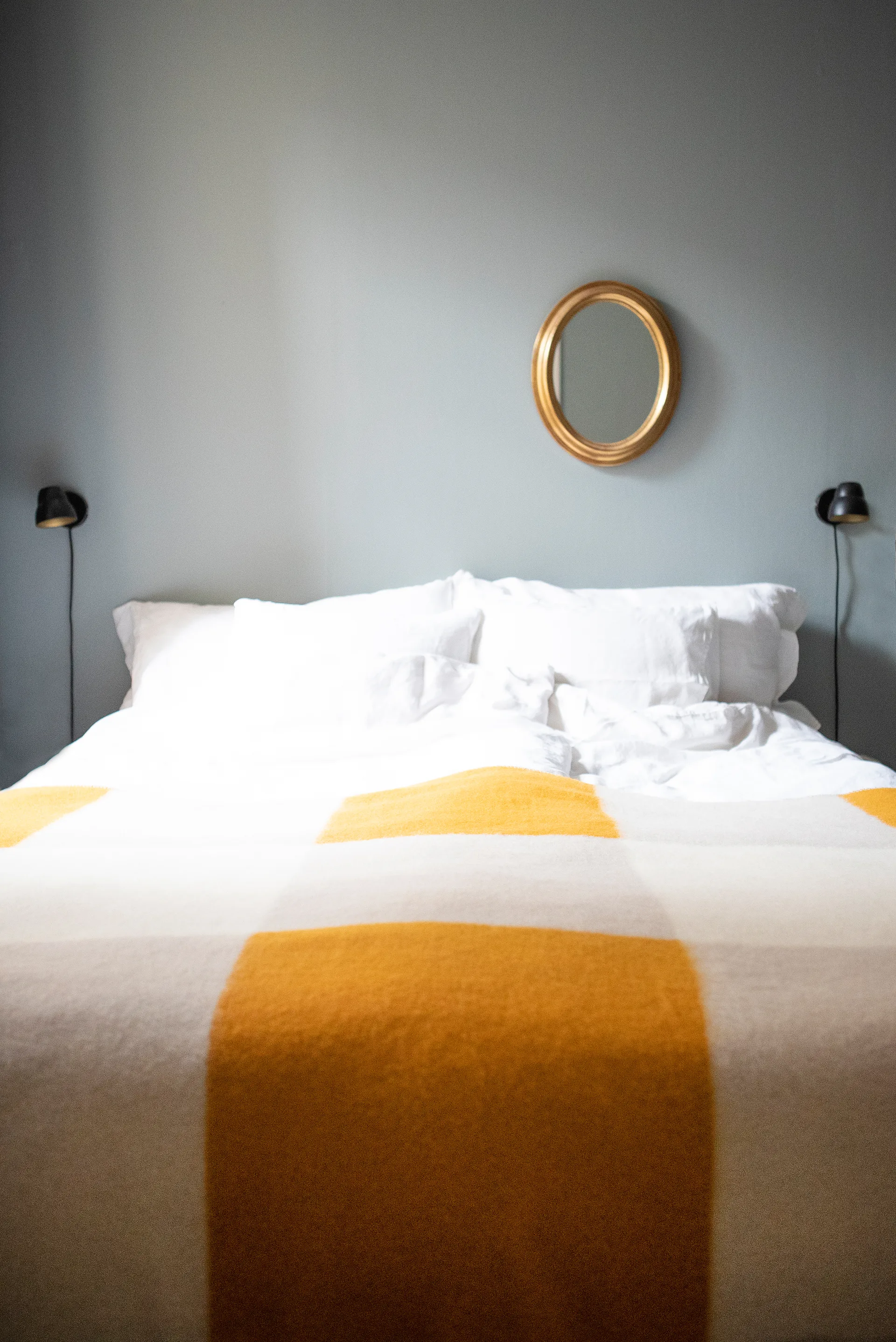 Couverture en laine Pop 130x200 cm, Jaune Brita Sweden