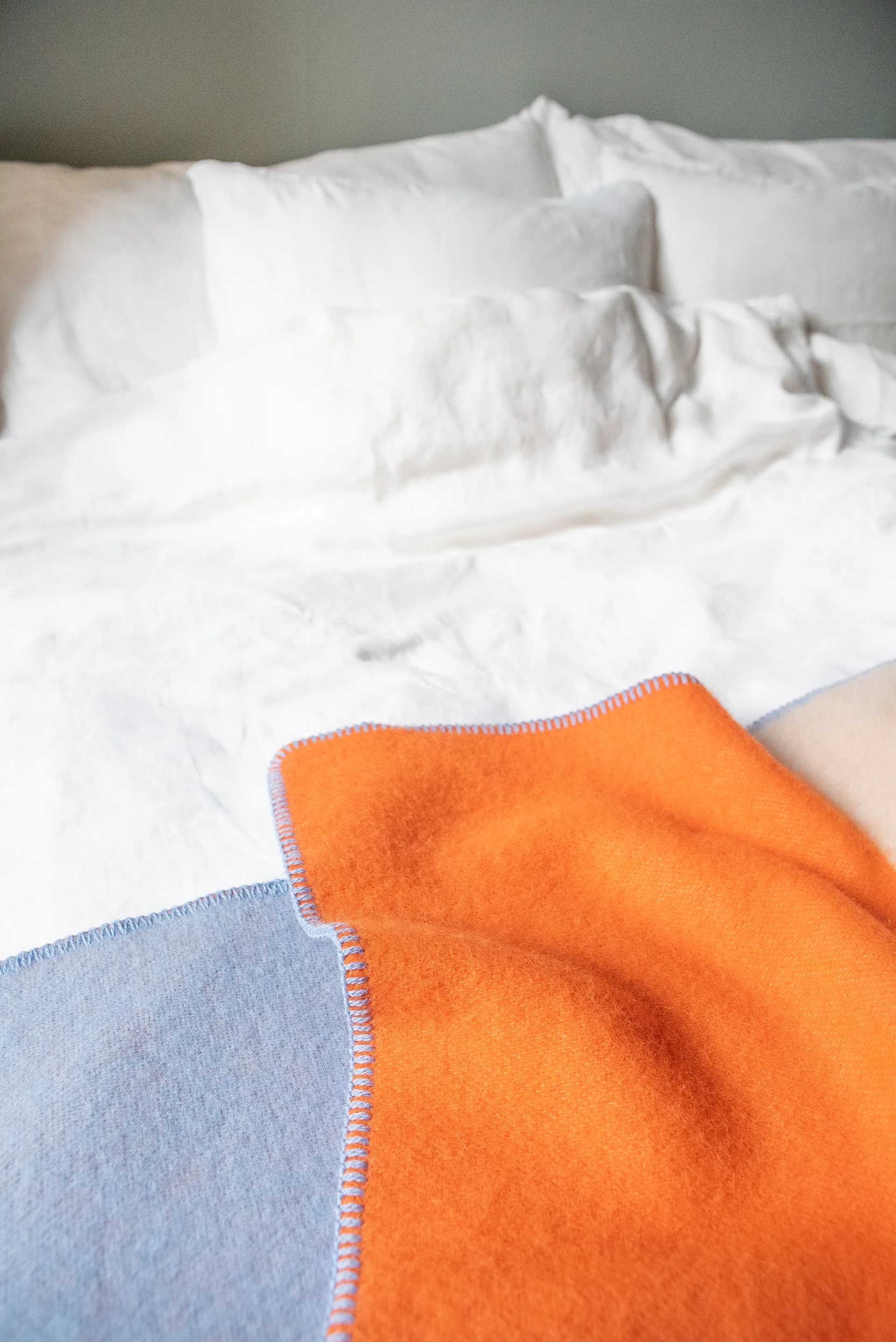 Couverture en laine Pop 130x200 cm, Orange Brita Sweden