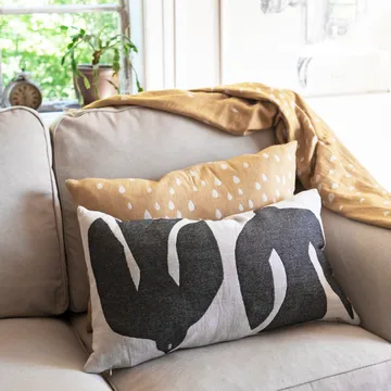 Housse de coussin Early bird 40 x 60 cm - Beluga - Brita Sweden