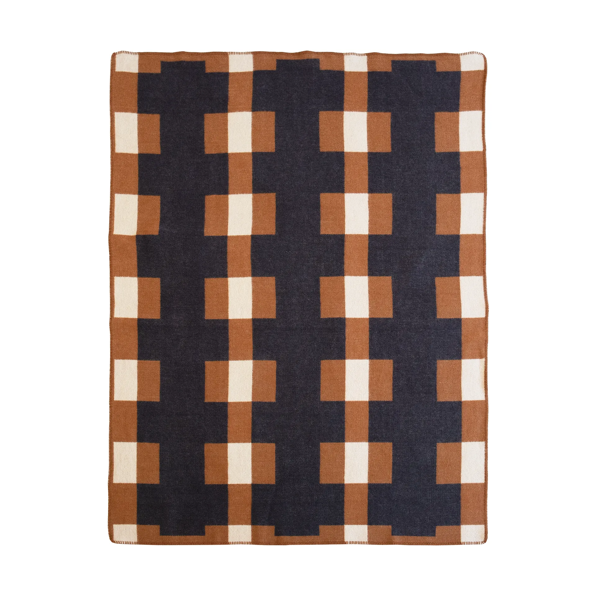 Plaid Marta, Brown, 180x130 cm Brita Sweden