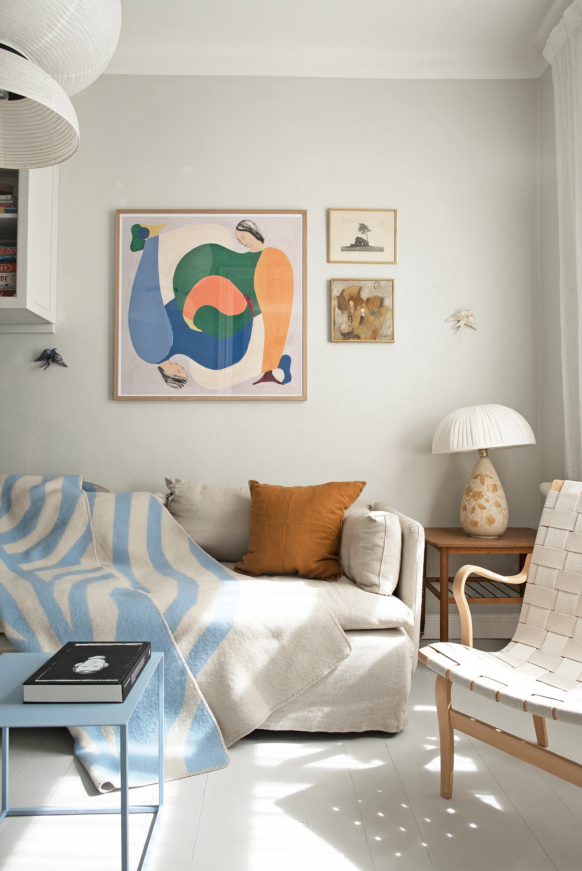 Plaid Pugh, Blue, 200x130 cm Brita Sweden