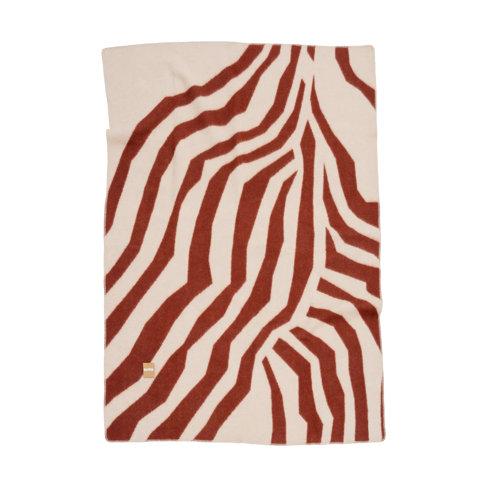 Plaid Pugh, Brown, 200x130 cm Brita Sweden
