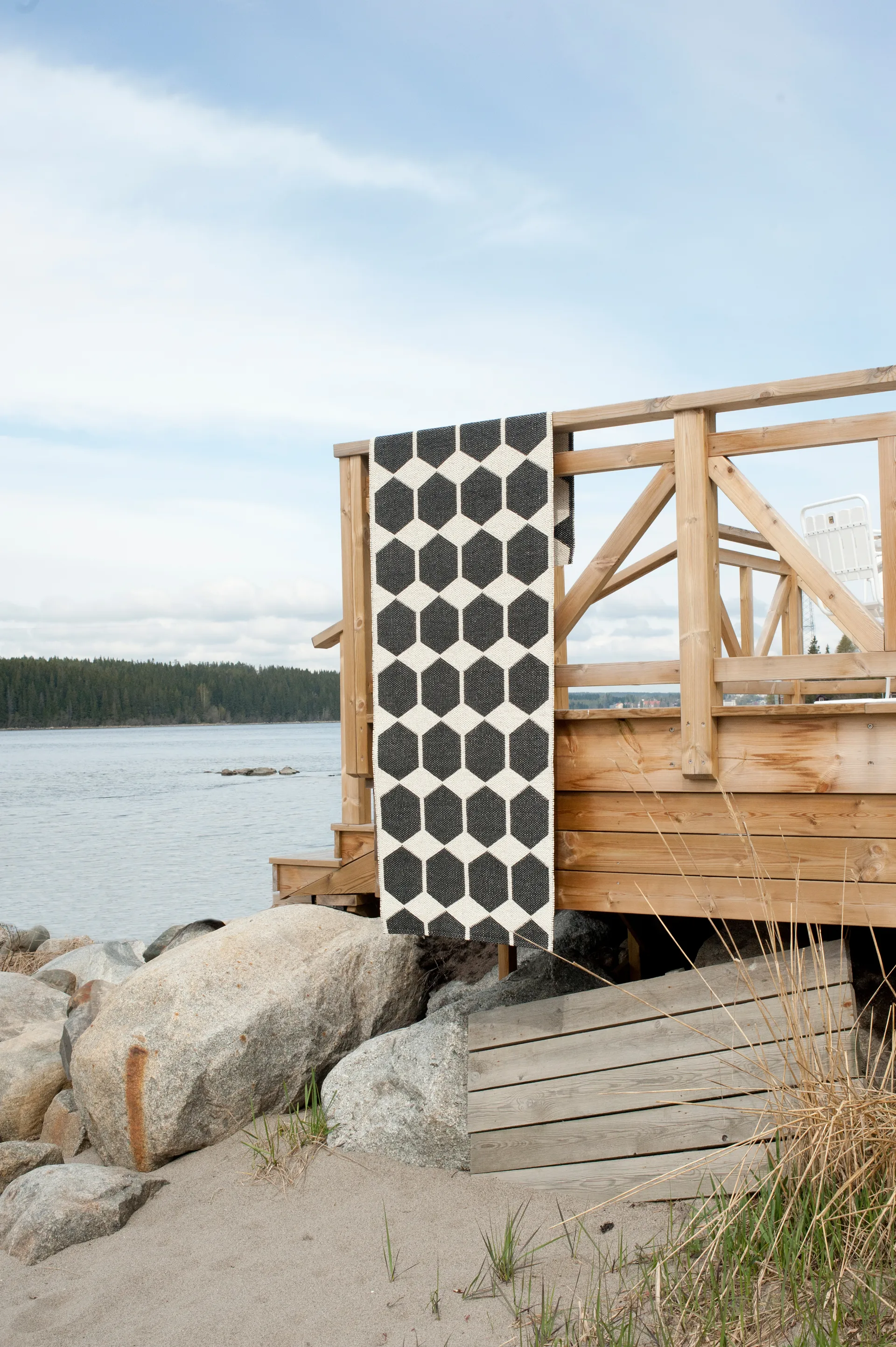 Tapis Anna bleu, 70x200 cm Brita Sweden