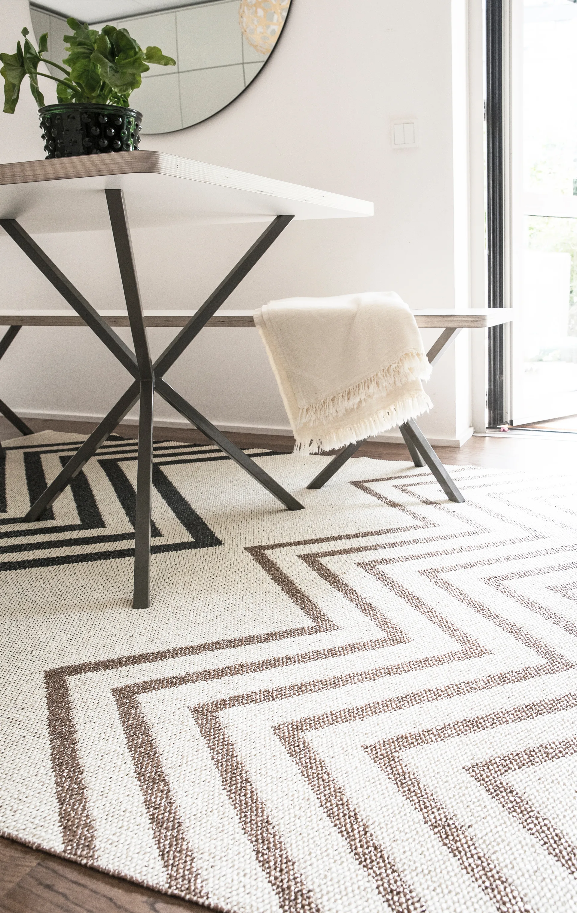 Tapis en plastique Sapmi 170 x 250 cm, brillant Brita Sweden