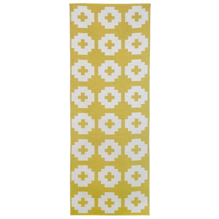 Tapis Flower sun (jaune) - 70x150 cm - Brita Sweden