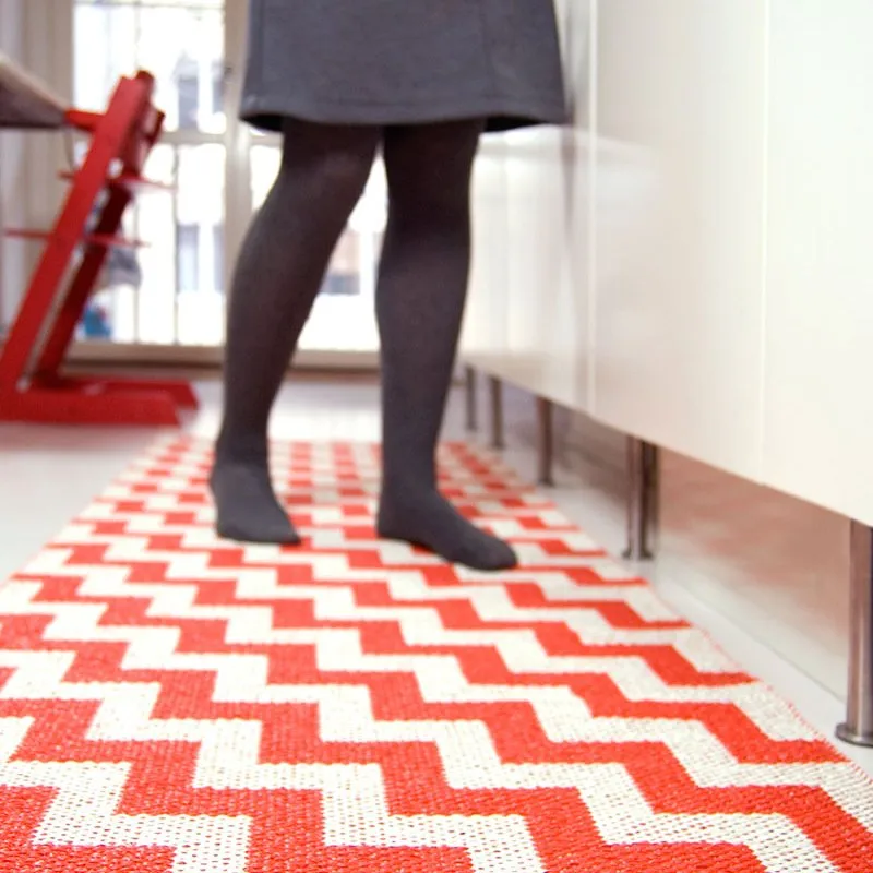 Tapis Gunnel rouge, 70x200 cm Brita Sweden