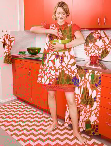 Tapis Gunnel rouge - 70x200 cm - Brita Sweden