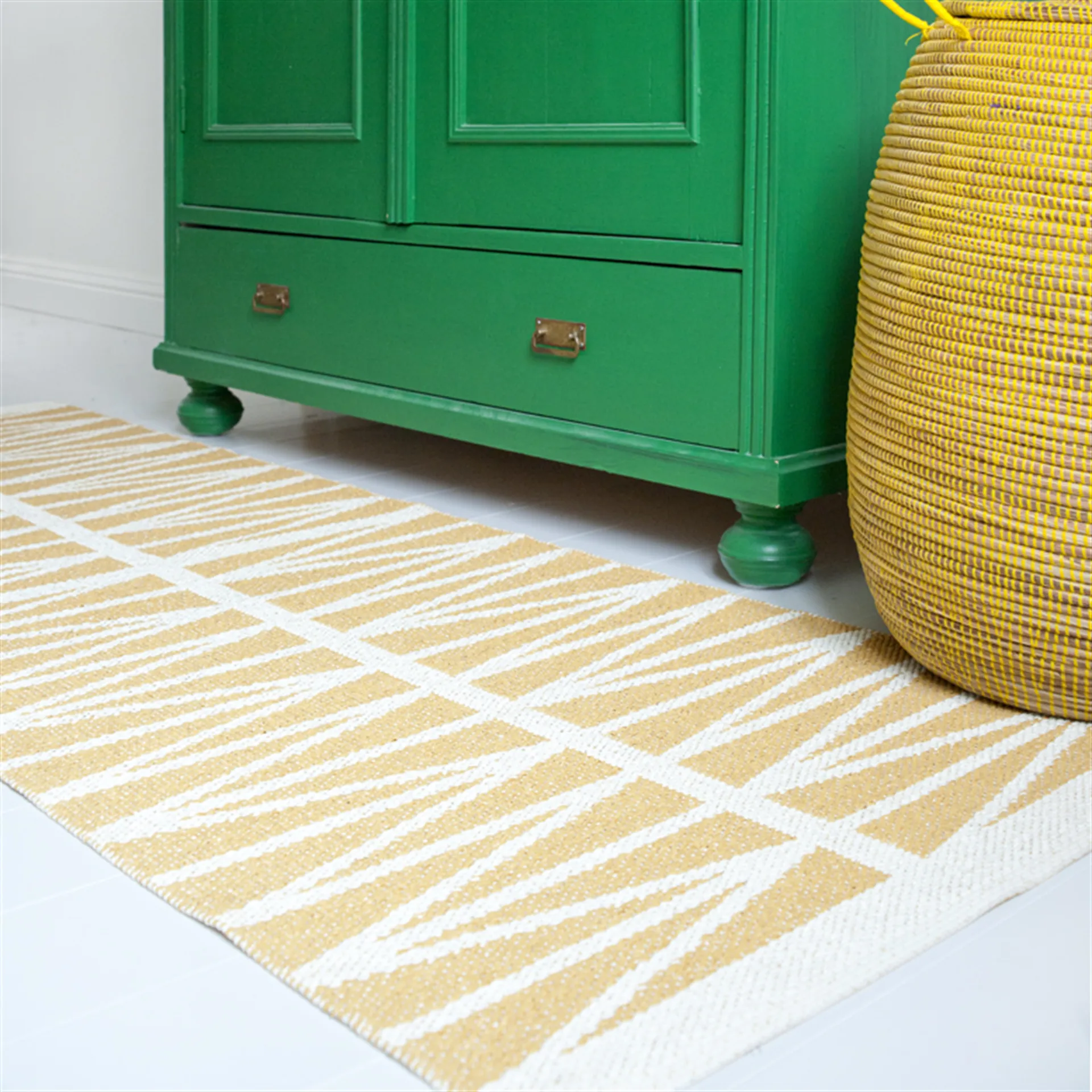 Tapis Helmi jaune, 70x150 cm Brita Sweden