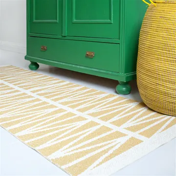 Tapis Helmi jaune - 70x150 cm - Brita Sweden