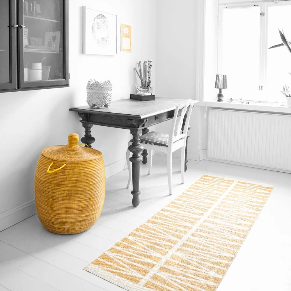 Tapis Helmi jaune, 70x200 cm Brita Sweden