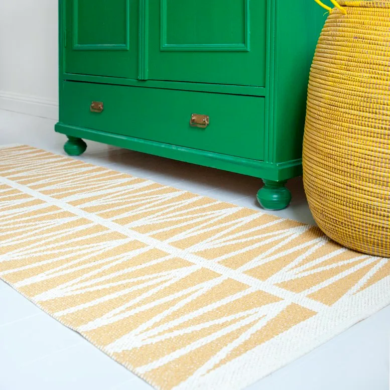 Tapis Helmi jaune, 70x200 cm Brita Sweden