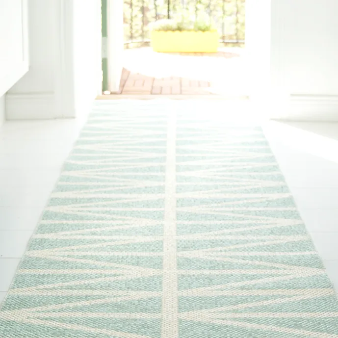 Tapis Helmi turquoise, 70x300 cm Brita Sweden