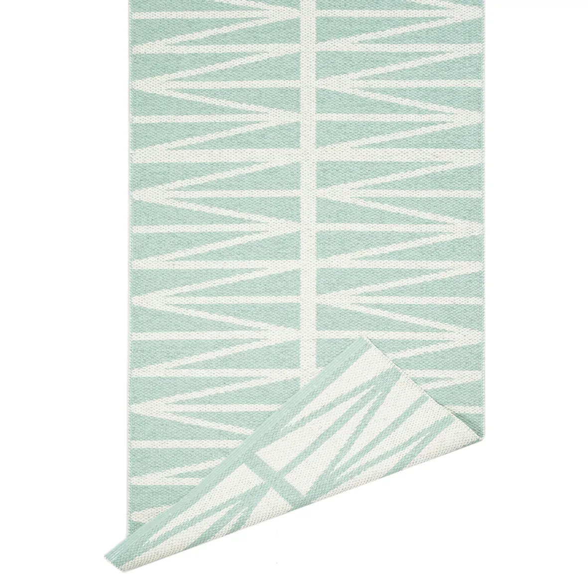 Tapis Helmi turquoise, 70x300 cm Brita Sweden