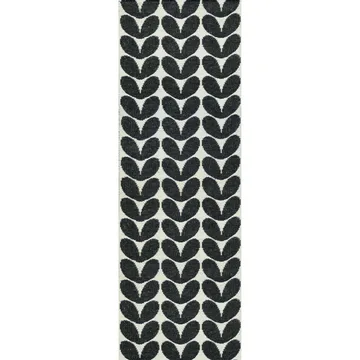 Tapis Karin noir - 70x150 cm - Brita Sweden