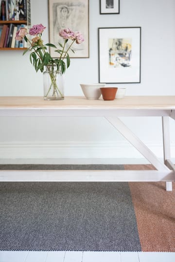 Tapis Moor mud (noir-terrakotta) - 170x300 cm - Brita Sweden