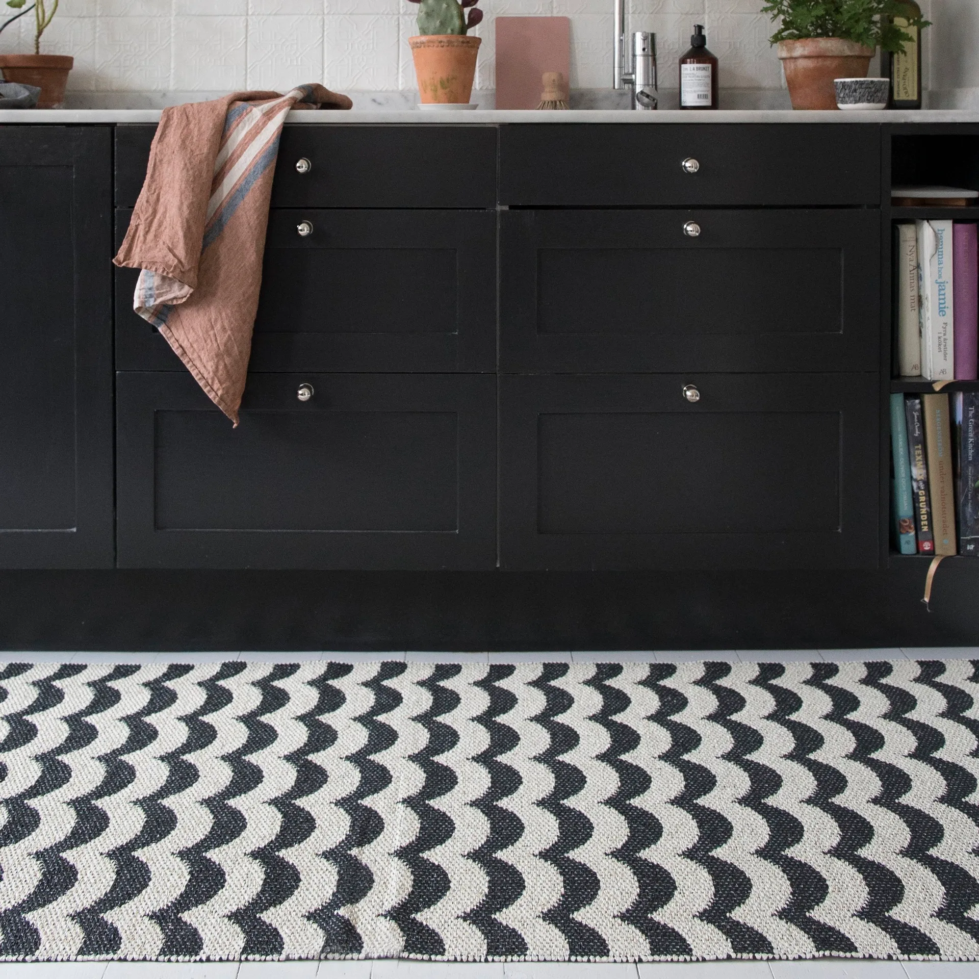 Tapis Ocean Beluga, 70x200 cm Brita Sweden