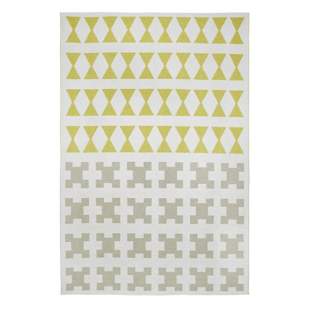 Tapis Paris, jaune-gris Brita Sweden