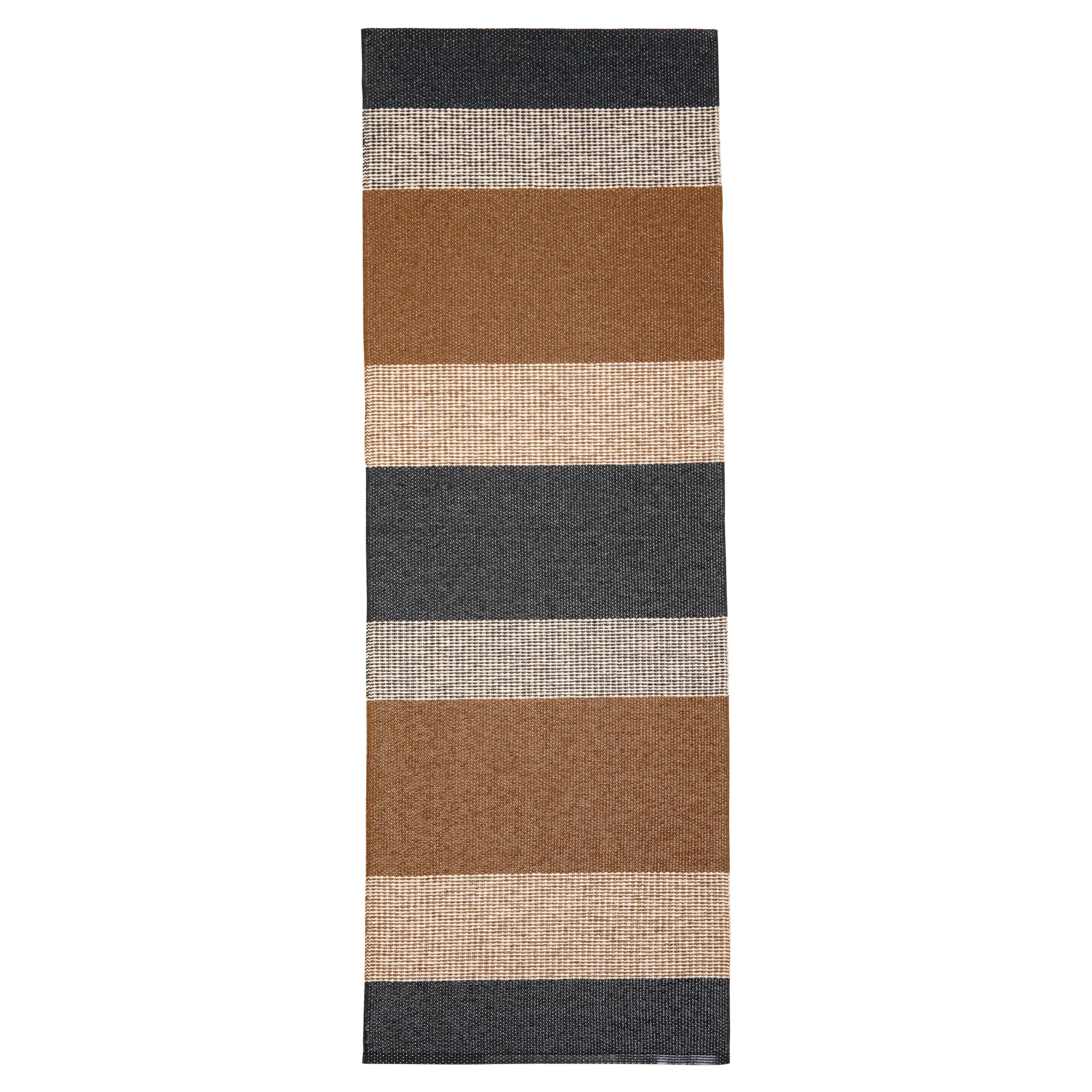 Tapis Seasons cacao (marron-noir), 70x250 cm Brita Sweden