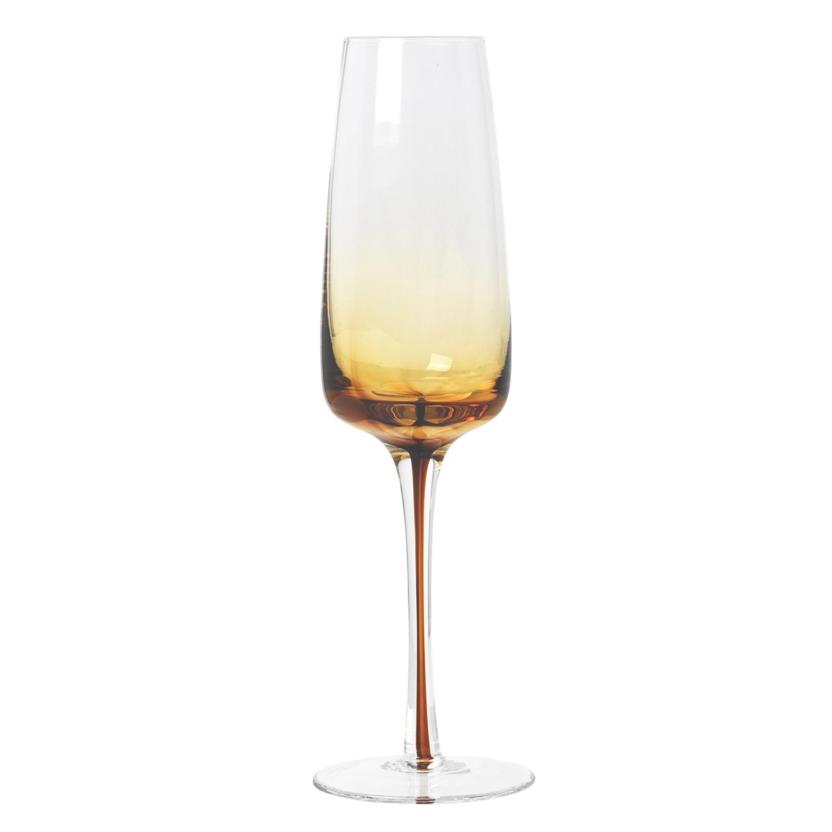 broste copenhagen amber flûte à champagne 20 cl