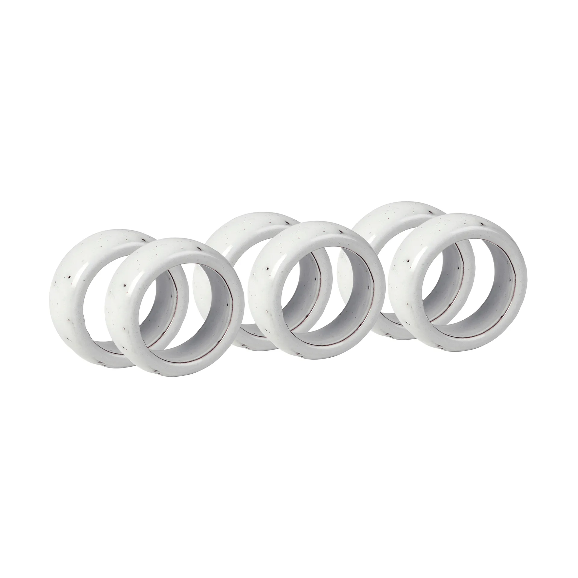 Anneau de serviette Nordic Sand 6 pièces, Sand Broste Copenhagen