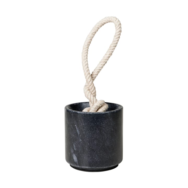 Arrêt de porte Abby Ø10x10 cm, Black marble Broste Copenhagen
