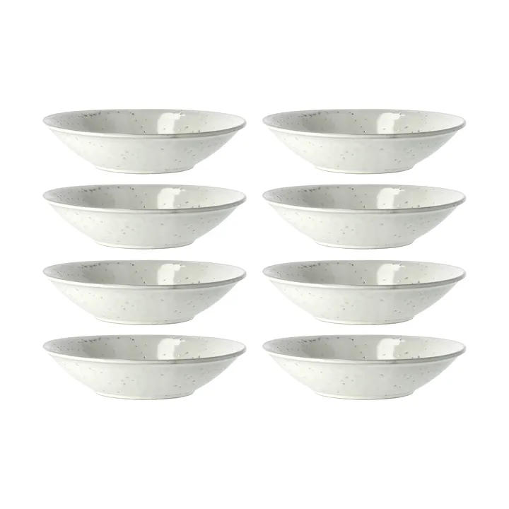 Assiette à pâtes Nordic Sand Ø22,5 cm lot de 8 - undefined - Broste Copenhagen
