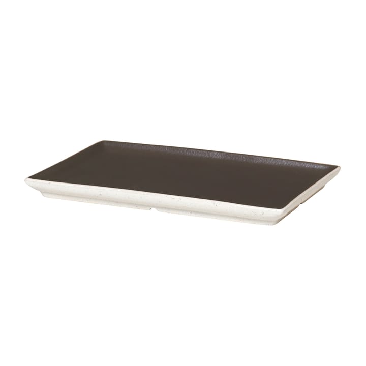 Assiette Eli 17,6x20 cm - Matte charcoal - Broste Copenhagen