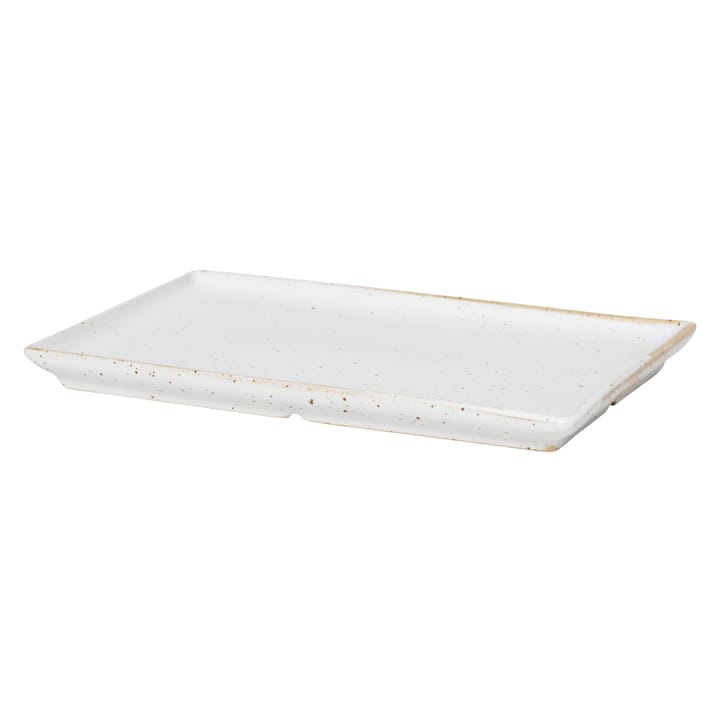 Assiette Eli 17,6x20 cm - Matte soft light grey - Broste Copenhagen